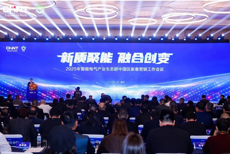 新质聚能 融合创变 | 正泰智能电气产业生态群2025中国区新春营销大会圆满召开