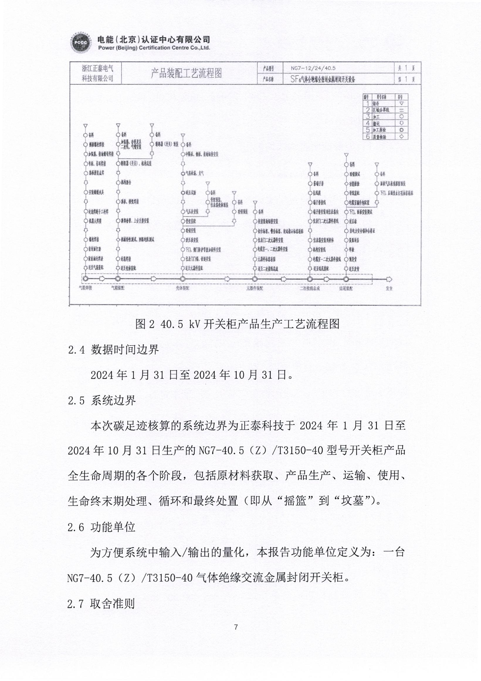 正泰电气股份有限公司40.5kV开关柜产品碳足迹报告_页面_08.jpg